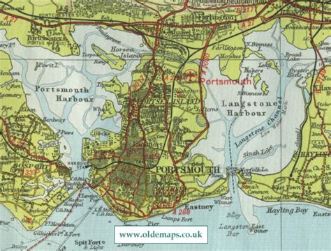 Portsmouth Naval Base Map