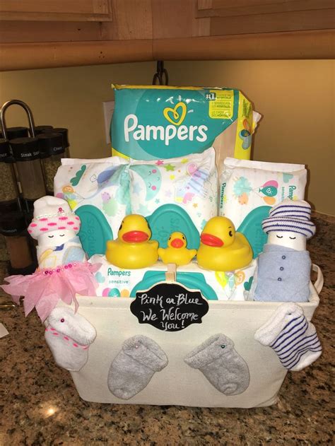 Pin By Kayla Garrett On Diy Baby Shower Gift Basket Diy Baby Shower