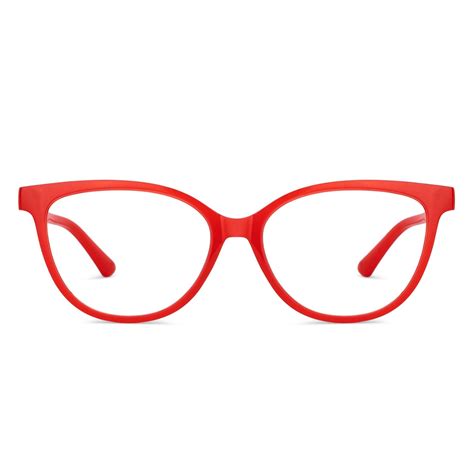 Buy Lenskart Blu Red Cat Eye Computer Glasses - LB E14452 Online