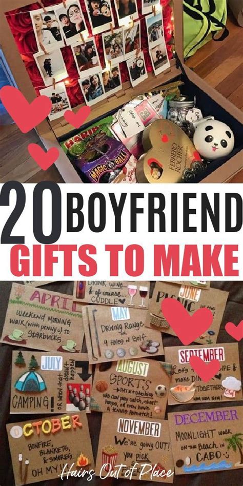 20 Amazing Diy Ts For Boyfriends That Are Sure To Impress Cute