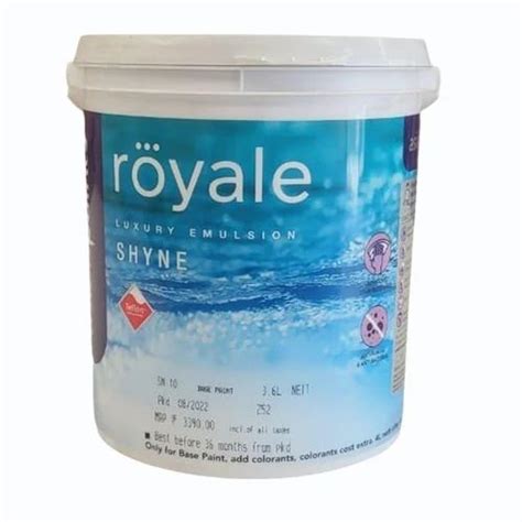 Asian Paints Shyne Royale Luxury Emulsion 1 Ltr At Rs 620 Litre In Lucknow