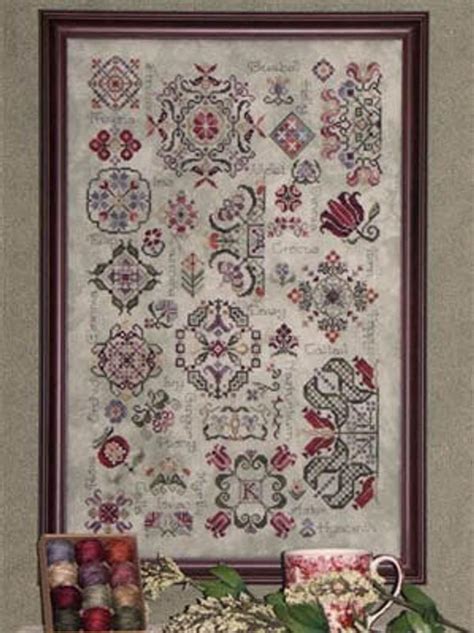 Spring Quakers Cross Stitch Chart By Rosewood Manor Etsy