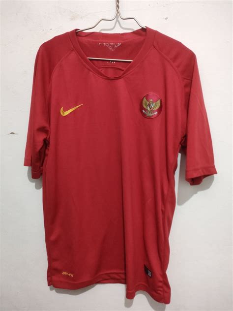 Jersey Timnas Indonesia Nike, Olah Raga, Baju Olahraga di Carousell