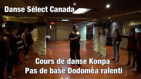 Cours De Danse Konpa Pas De Base Dodomea Ralenti Youtube