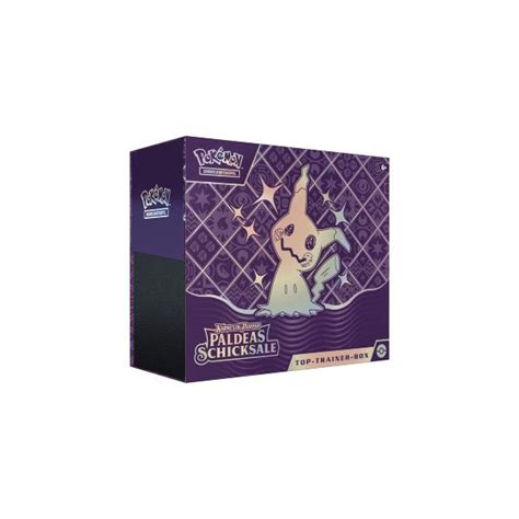 Paldeas Schicksale Mimigma Top Trainer Box Deu