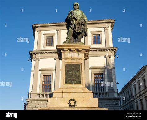 Statue Of Guiseppe Garibaldi Florence Tuscany Italy Stock Photo Alamy