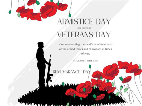 Remembrance Day The Armistice Was Signed In November Bringing An