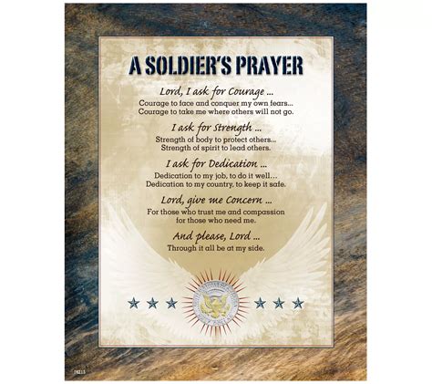 A Soldiers Prayer With Genuine Jfk Half Dollarmatted Coin