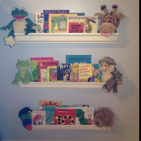 Our new gutter shelves. | Gutter, Decor, Amouse