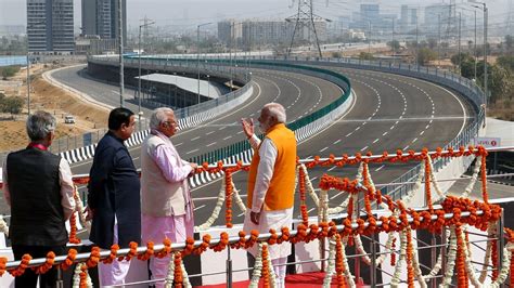 Pm Modi To Inaugurate Haryana Section Of Dwarka Expressway Today