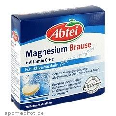 Abtei Magnesium Brause Brausetabletten St Ck Online Bestellen