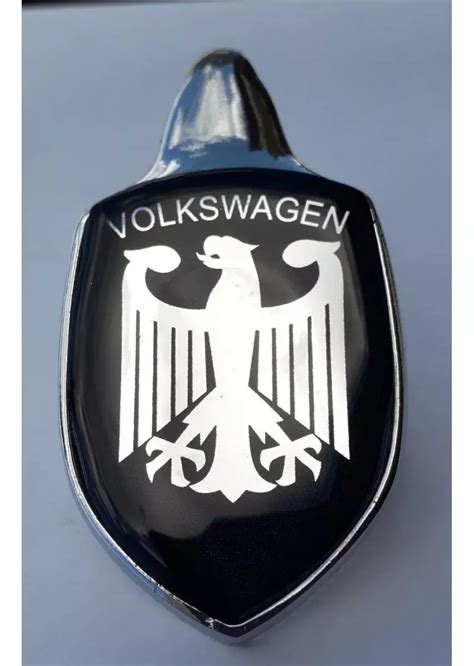 Emblema Brasao Capo Aguia Alema Vermelha Vw Fusca Ate Mebuscar