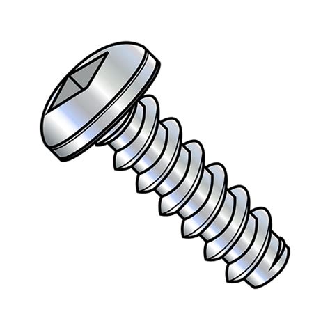 Square Recess Steel Zinc Value Fasteners