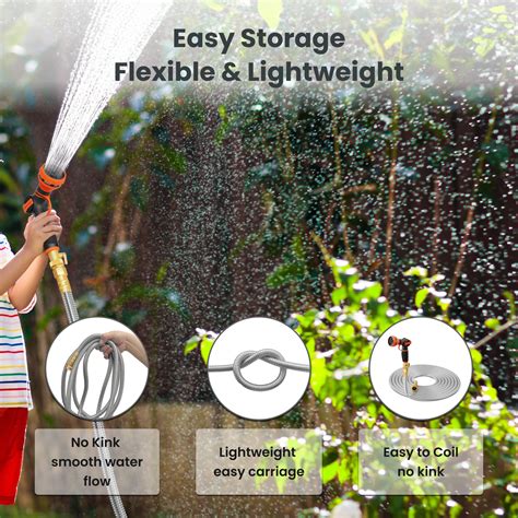 Snapklik Giraffe Tools Garden Hose Ft X Metal Garden