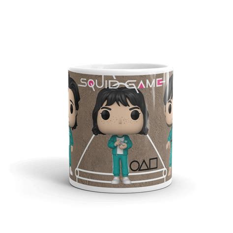 Caneca S Rie Round Funko Squid Game Porcelana Caixa Elo