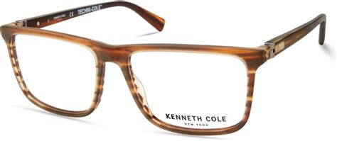 Kenneth Cole Reaction Kc0337 046 Matte Brown Plastic Eyeglasses Frame 56 16 145 Ebay