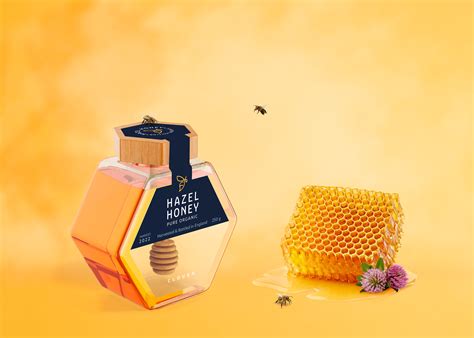 Hazel Honey | Brand Identity on Behance