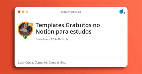 Templates Gratuitos No Notion Para Estudos