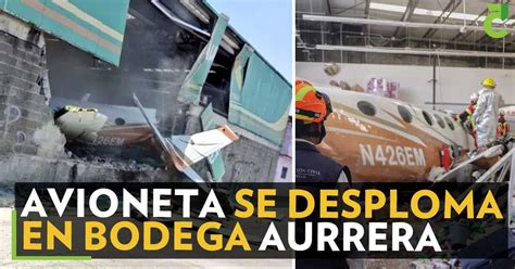 Avioneta Se Desploma En Bodega Aurrera