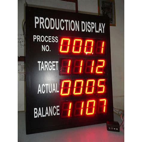 Industrial Production Display At 2100 00 Inr In New Delhi Delhi Guided Control Systems