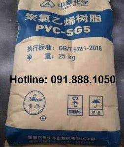 Bán PVC Resin S65 Zhongtai China 25kg bao Nhattamchem