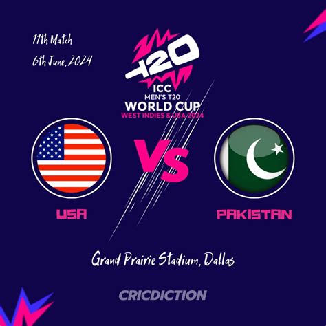 USA Vs Canada T20 World Cup 2024 Match 1 Prediction Who Will Win