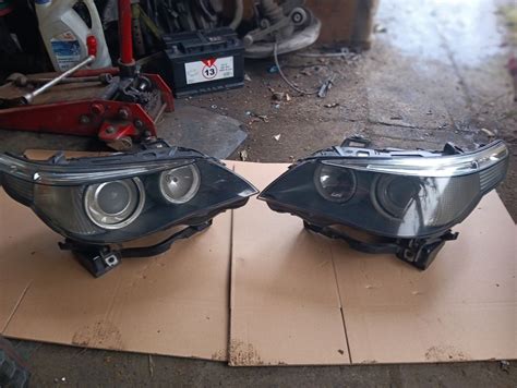 BMW E60 E61 BI XENON skrętny d2s dynamic prawa lewa EUROPA LAMPA slizg