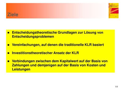 Grundlagen Und Entscheidungs Rechnungen Ppt Herunterladen