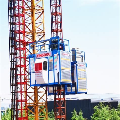 Ce Approved Sc Passenger Material Construction Hoist Building Lift