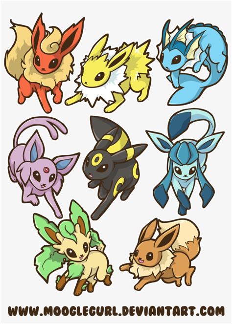 Kawaii Eevee Evolutions You can control eevee s evolutions for leafeon ...