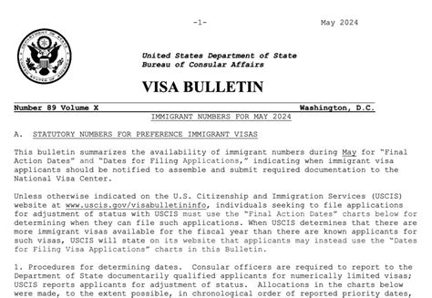 Visa Bulletin May 2024 Predictions Pdf Lelah Natasha