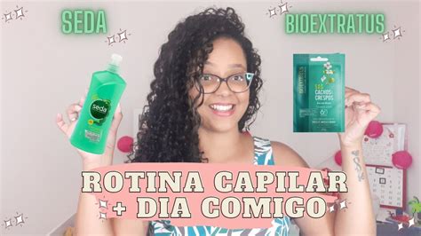 ROTINA CAPILAR PARA AS CACHEADAS E DICAS DE PRODUTOS UM DIA COMIGO