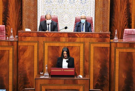 Chambre Des Conseillers Mme Fettah Présente Les Principales Mesures