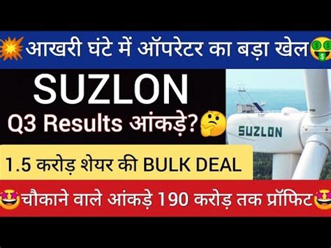 Suzlon Energy Latest News Suzlon Energy Share Latest News Suzlon