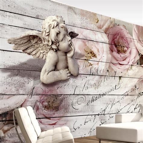 Papier Peint Intiss Panoramique Vintage Et Retro Angel And Calm X