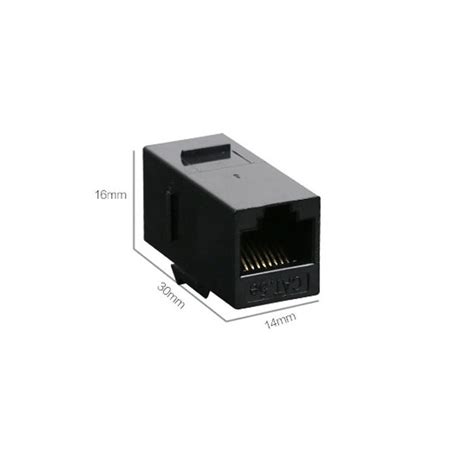 CAT6 Coupler, Black - (CAT6-CPL-BK) — Triplett Test Equipment & Tools