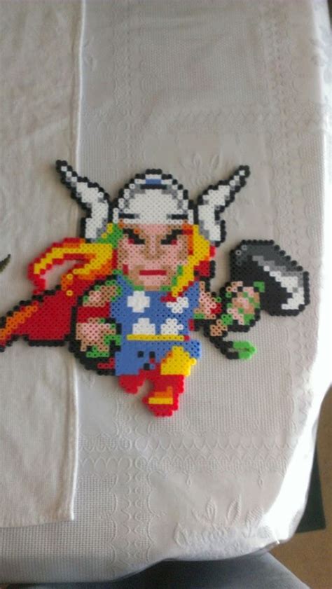 Perler Bead Thor By Ericgant On Deviantart