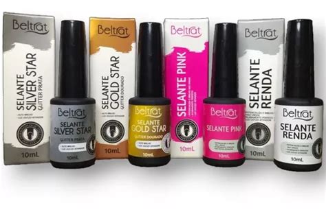 Selante Top Coat Linha Star E Pink Led Uv Beltrat Ml