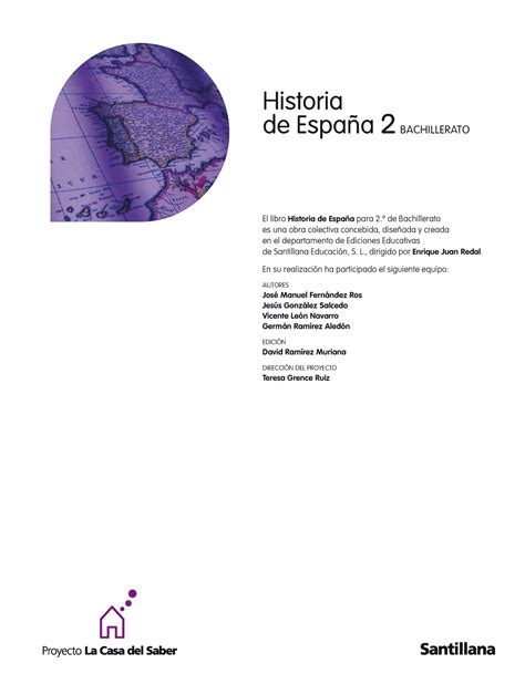 Historia De Espana O Bachillerato Edito El Libro Historia De Espa A