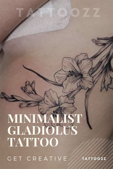 Gladiolus Tattoo Ideas That Are Blooming Great Gladiolus Tattoo