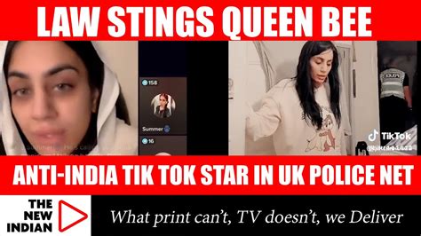 Uk Police Arrest Tiktok Star Queen Bee Youtube