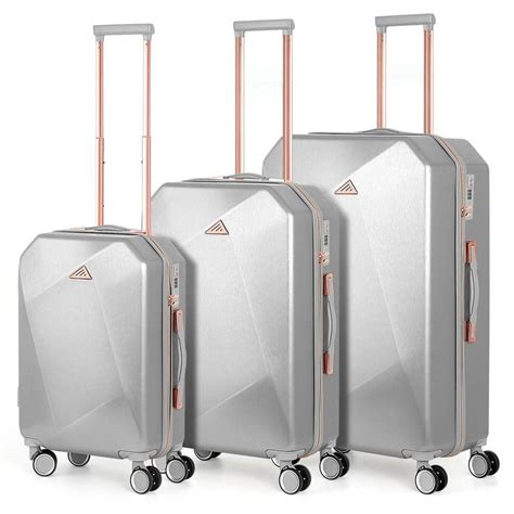 HIKOLAYAE Pleasant View Nested Hardside Luggage Set With 8 Wheel