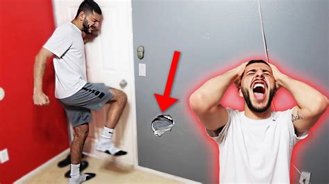 I Kicked A Hole In Faze Rug’s Room Youtube