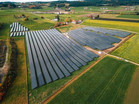 Ber Module Strom F R Haushalte Gr Ter Solarpark Des