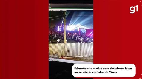 VÍdeo Esbarrão Vira Motivo De Briga E Disparos De Tiros Em Festa