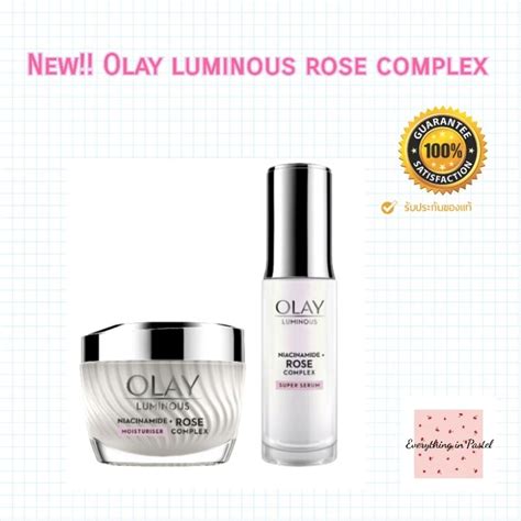 Olay Luminous Niacinamide Rose Complex Cream Super Serum Shopee Thailand