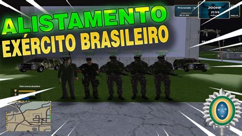 Gta Mta Como Se Alistar No Ex Rcito Brasileiro Bvzrpg Youtube