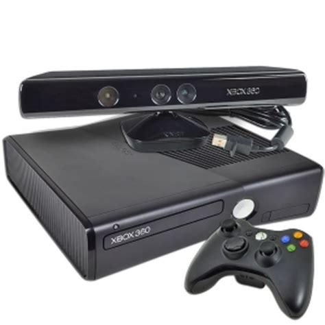 Microsoft Xbox Slim Kinect Bundle W Gb Memory Hdmi Optical Audio