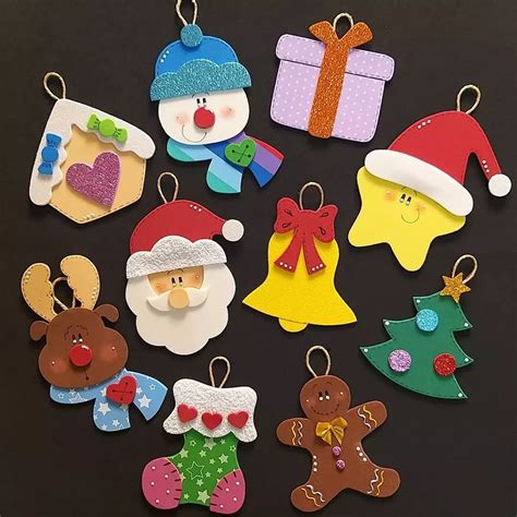 Nome Dos Enfeites De Natal - Enfeites de natal em eva 70 ideias lindas para sua decoração natalina ...