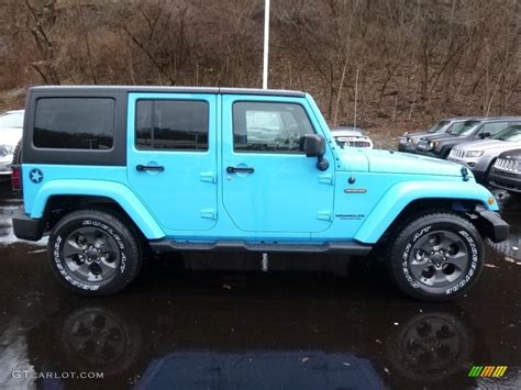 2017 Chief Blue Jeep Wrangler Unlimited Freedom Edition 4x4 118261156 Photo 8